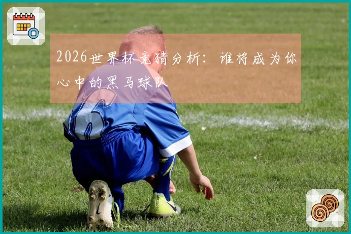 2026世界杯竞猜分析：谁将成为你心中的黑马球队