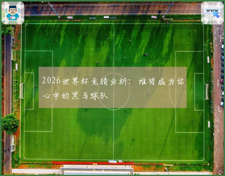 2026世界杯竞猜分析：谁将成为你心中的黑马球队